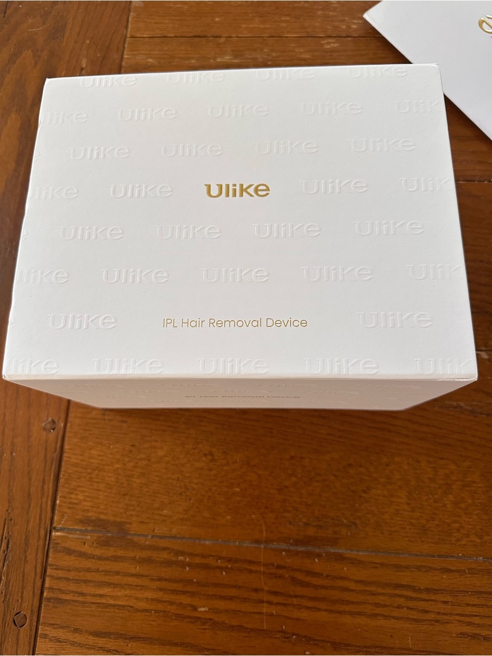 Ulike IPL Hair Removal Device in white.